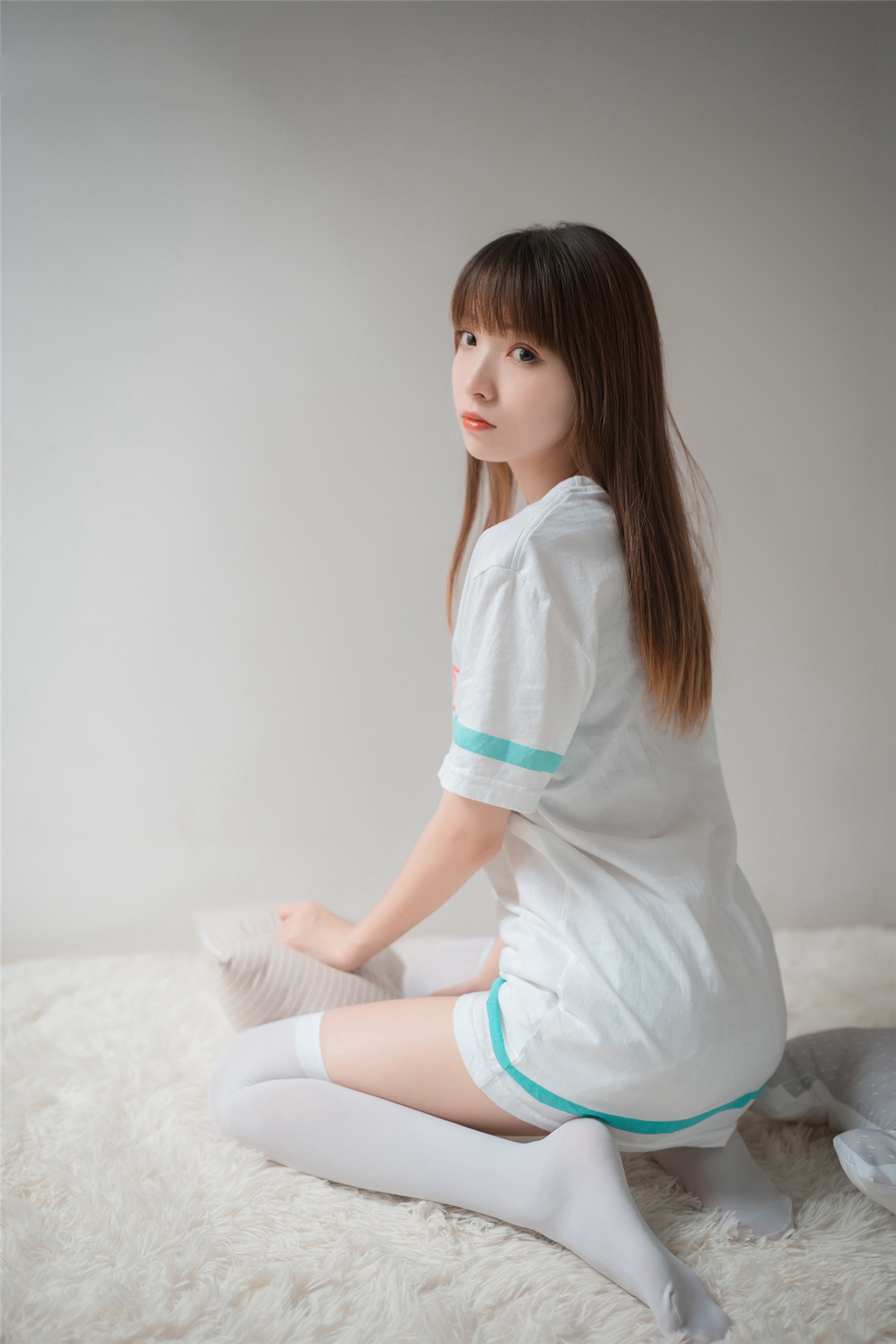 图片[1]-祖木子 – NO.022 活力白丝少女 [50P]-XikXak